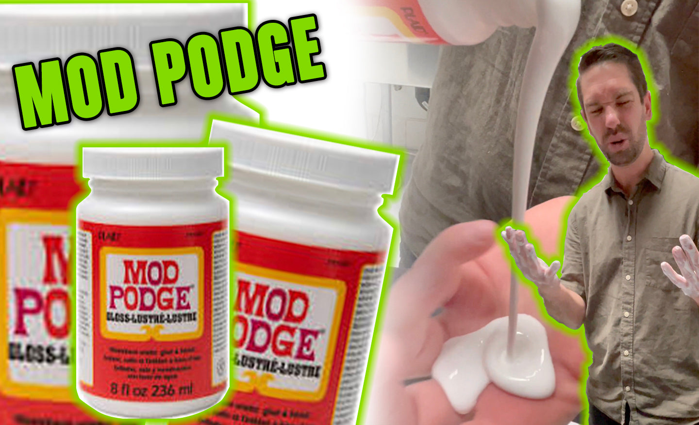 How To Remove Mod Podge & How To Get Mod Podge Off - Grip Clean