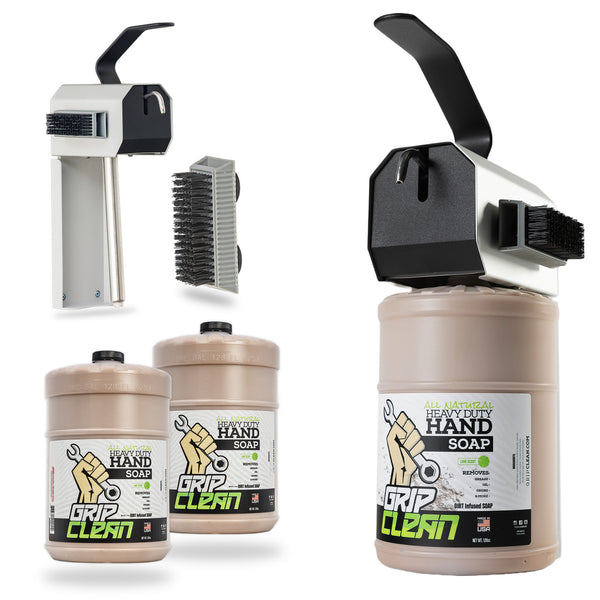 Grip Clean 1310 Grip Clean Stainless Steel Wall Hand Cleaner Dispensers