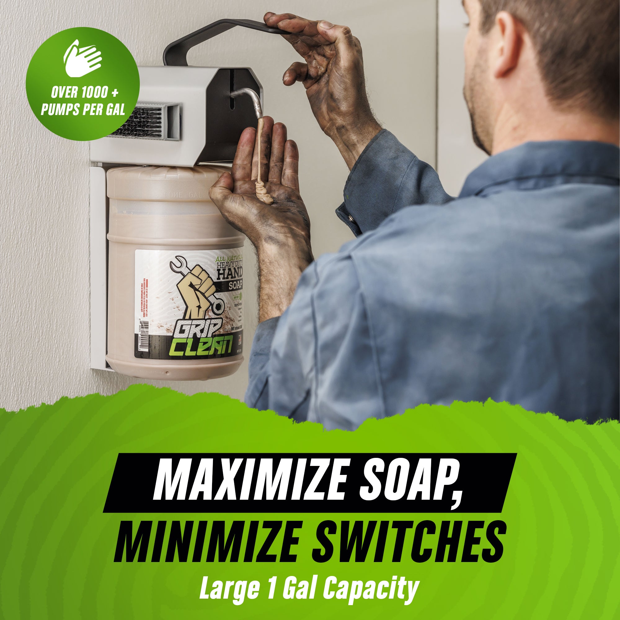 Deluxe Soap Dispenser Kit