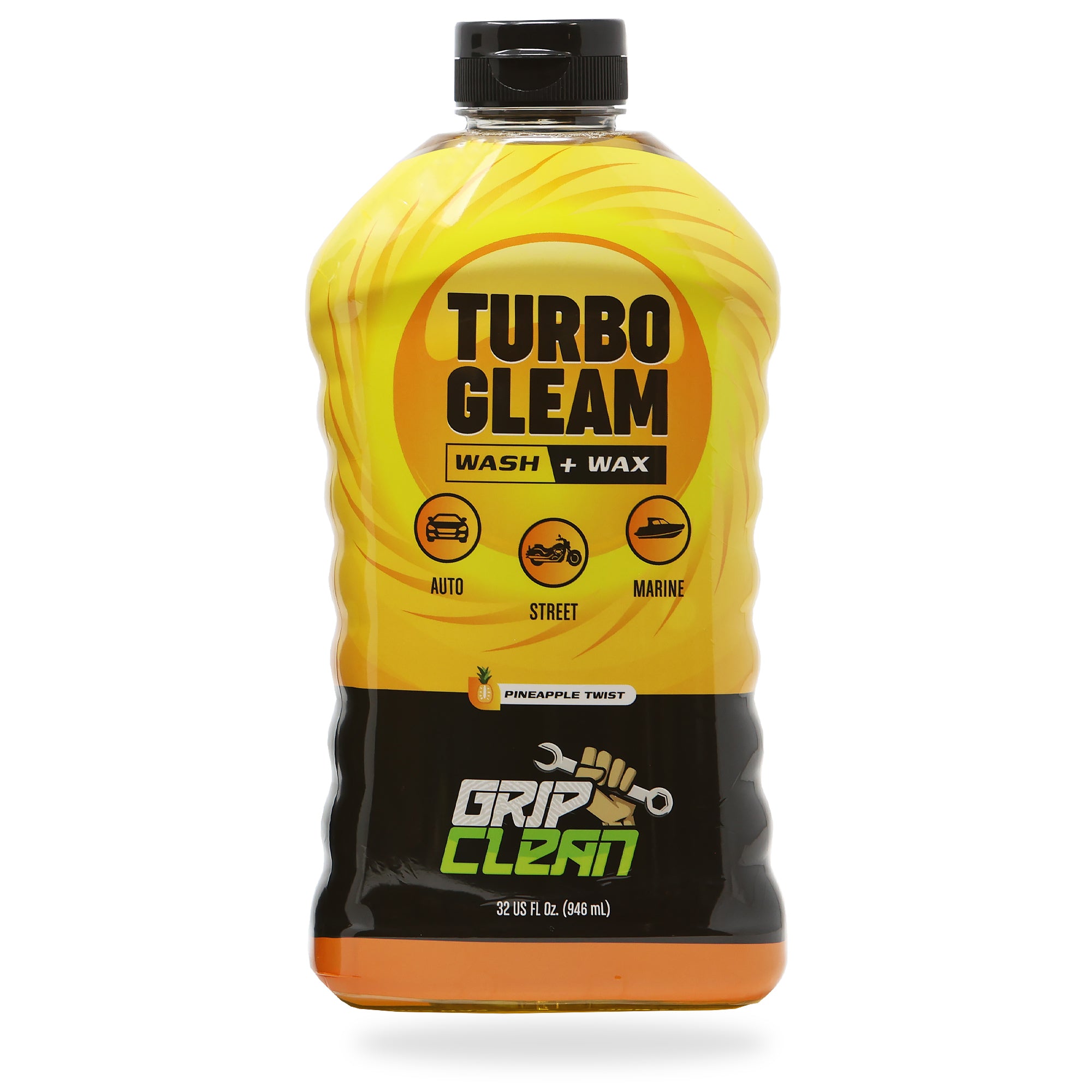 Grip Clean Turbo Gleam Wash and Wax Vehicle Soap