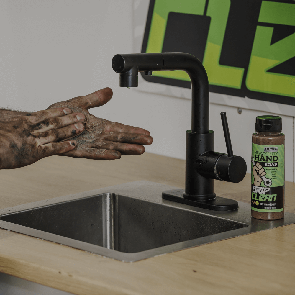 Grip Clean | Ultra Heavy Duty Hand Cleaner For Auto Mechanics |  Dirt-Infused Walnut Hand Scrub - Exf…See more Grip Clean | Ultra Heavy Duty  Hand