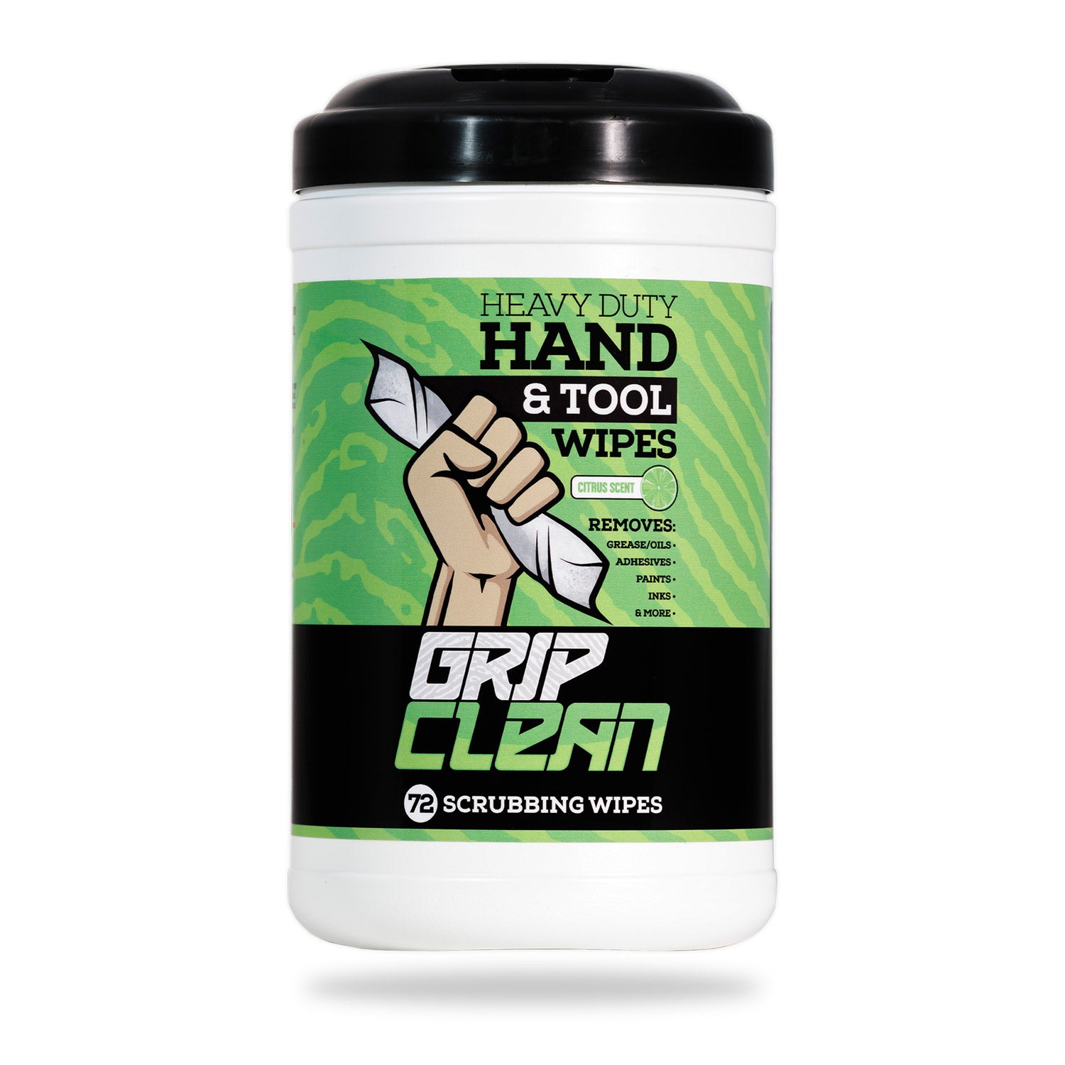 Mechanic Hand Wipes - Grease & Paint Remover Tool Cleaning Wipes - Grip ...